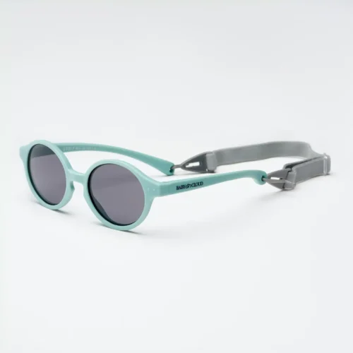 Βρεφικά Γυαλιά Ηλίου Baby Light Blue UV400 με Λουράκι 6-24 μηνών