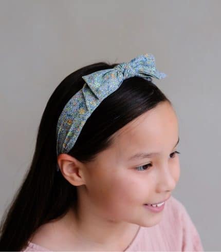 Alternative view of Spring Floral Edie Alice – Blue