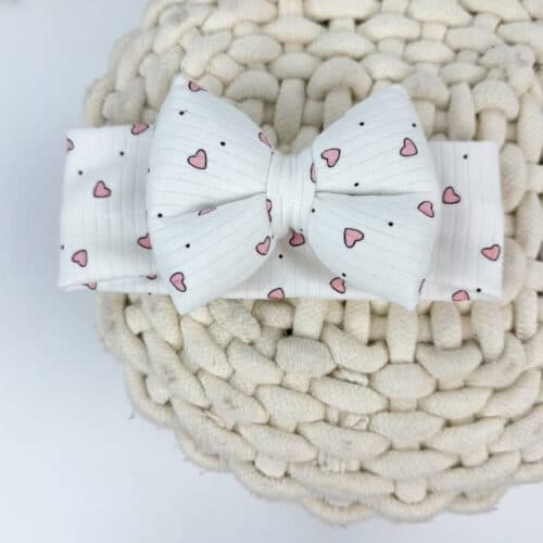 Κορδέλα tiny hearts βαμβακερή