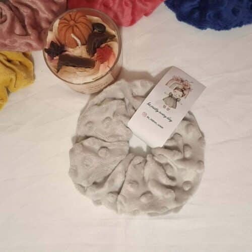 Scrunchie με φροντίδα 100% Χειροποίητο