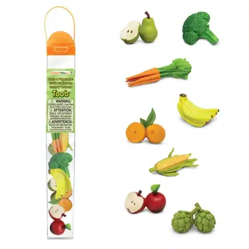 Safari Ltd Μινιατούρες Fruits & Vegetables TOOB Φρούτα και Λαχανικά