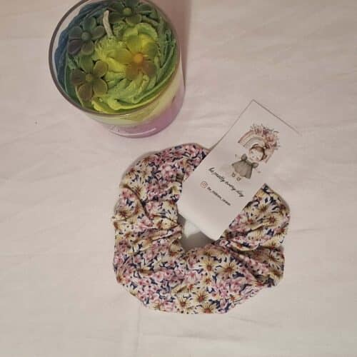 Χειροποίητο scrunchie floral