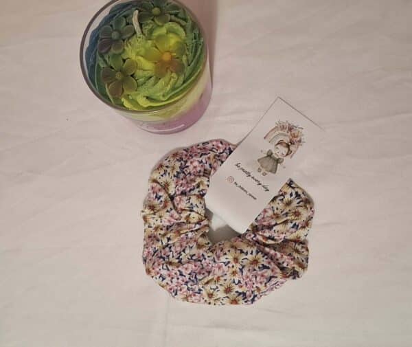 Χειροποίητο scrunchie floral