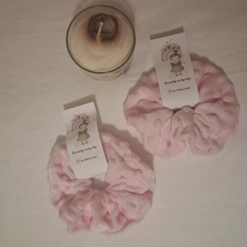 Scrunchie Ροζ