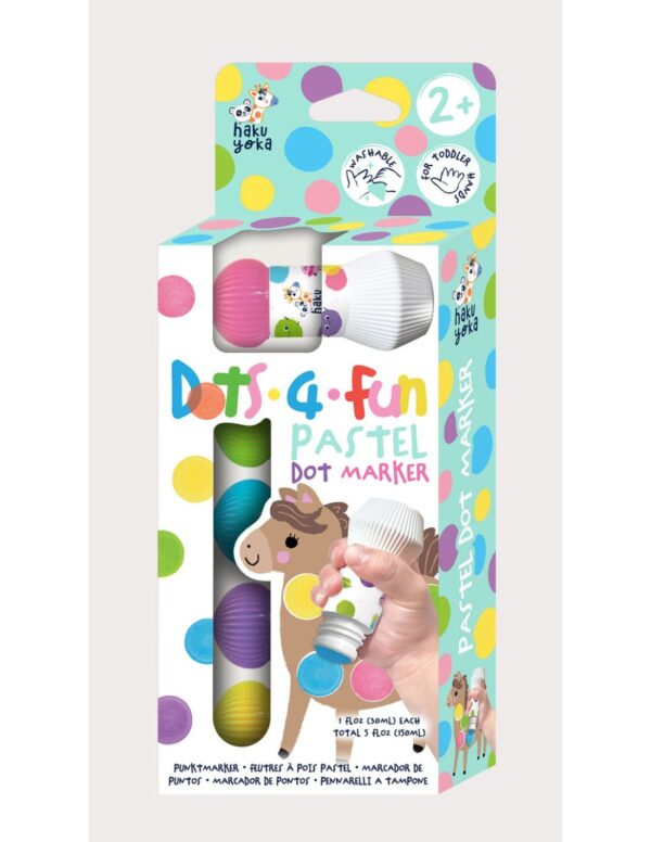 DOTS 4 FUN | MARKER | PASTEL COLORS