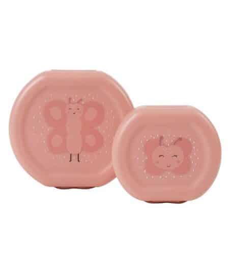 SNACK BOX WITH CLIP - 2PCS - MRS. BUTTERFLY