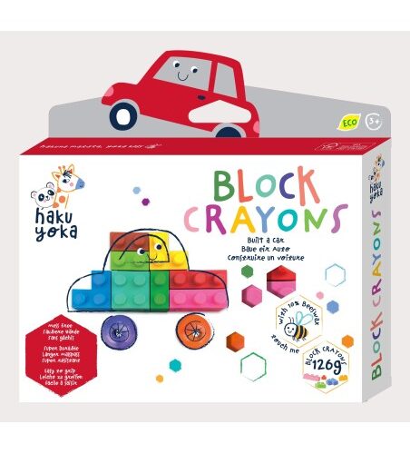 BLOCK CRAYONS- CAR
