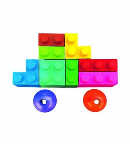 Alternative view of BLOCK CRAYONS-TRUCK