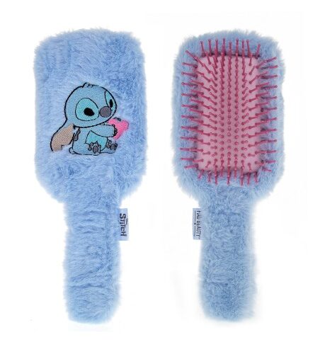 I HEART STITCH FLUFFY HAIRBRUSH