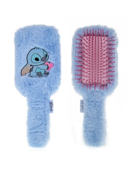 I HEART STITCH FLUFFY HAIRBRUSH
