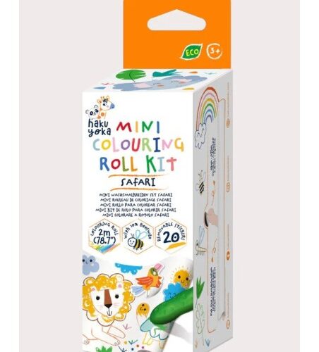 MINI COLOURING ROLL KIT SAFARI