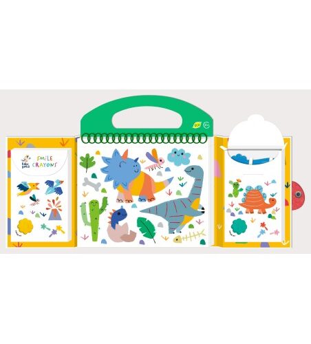 Alternative view of MY FIRST COLOURING KIT-DINO FRIENDS