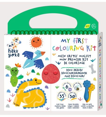 MY FIRST COLOURING KIT-DINO FRIENDS