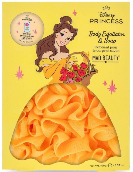 PRINCESS SET - BODY EXFOLIATOR AND SOAP - BELLE