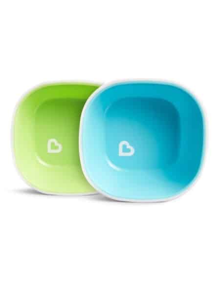 Munchkin Splash Bowls Γαλάζιο/Πράσινο 2τμχ