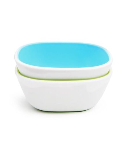 Alternative view of Munchkin Splash Bowls Γαλάζιο/Πράσινο 2τμχ
