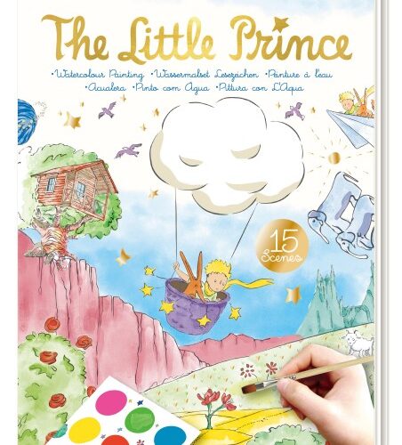 THE LITTLE PRINCE WATERCOLOUR PAINTING